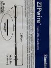 BOSTON SCIENTIFIC ZipWire Standard M006630205B0 Exp.2022-03  (B31) M006630205B0 ZipWire Standard