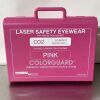 SURGIMEDICS ( Colorguard ) Pink & Purple Laser Safety Eyewear Set, YAG and CO2
