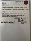 BIOMET SBFN045 CLOU FIXATION PETIT