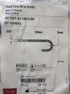 COOK G00916 Fixed Core Wire Guide, Safe-T-J, Curved, 180cm (X)