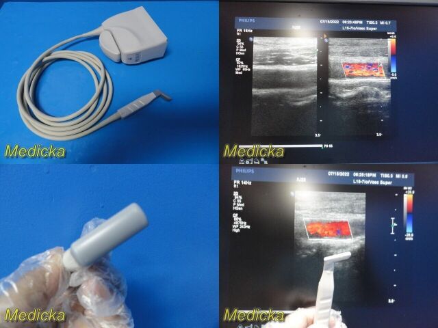 PHILIPS L15-7io Broadband Compact Linear Array Ultrasound Transducer