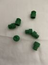 GONGDONG TECHNOLOGY GD VCN: G1034 PUSH CAP STOPPERS GREEN FLANGE for 12MM Tubes CASE
