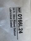 BARD Bardex Foley Catheter 0166L24 Exp.2022-04  (B41) 0166L24