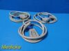 MARQUETTE Lot of 3 GE  Electronics Inc 409752-001 Interface Cable, Blue