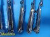 V. MUELLER Lot of 8  GL5351 Elliot Obstetrical Forceps, Blades