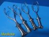 V. MUELLER Lot of 8  GL5351 Elliot Obstetrical Forceps, Blades