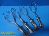V. MUELLER Lot of 8  GL5351 Elliot Obstetrical Forceps, Blades