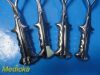 V. MUELLER Lot of 8  GL5351 Elliot Obstetrical Forceps, Blades