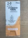 ETHICON PX937 Ethibond Excel Polyester Suture, Green Braided, 2-0 (36/Box)