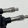 R. WOLF Lot of Two 8378.00 Cohen Intrauterine Cannula Probes, Each with 8378.91 Large and 8378.90 Small Cervical Cones