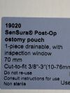 COLOPLAST SenSura Post-Op Ostomy Pounch 19020  Exp.2022-04  (J11) 19020 SenSura Post-Op Ostomy pounch
