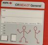 AGFA CRMD 4.0T 35X43 CR Cassette & Plate Combination CR Cassettes