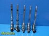 INTUITIVE SURGICAL 5X Intuitive 420254-03 (8mm x Regular)  &420260-02 (8.5mm) DaVinci Instrum