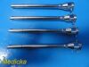 INTUITIVE SURGICAL 428076-02 Lot of 4 Intuitive Surgical DaVinci 428076-02 Accessory Instrument