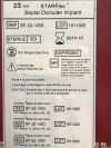 NMT MEDICAL SF-23-VSD StarFlex Septal Occluder Implant, 23mm (x)