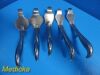 AESCULAP 5X  MD563 Zimmer 549-01 & 549-02 Assorted Bennet Retractors