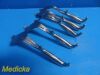 AESCULAP 5X  MD563 Zimmer 549-01 & 549-02 Assorted Bennet Retractors