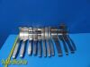 V. MUELLER Lot of 12  Misodom Frank Penn Assorted Deaver Retractors