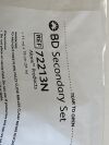 BD Lot of 2 Secondary Set 72213N  Exp.2025-05  (H11) 72213N Secondary Set