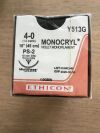 ETHICON Y513G Monocryl Violet Monofilament, 18in (12/Box)