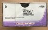 ETHICON J646H Vicryl Coated Polyglactin 910 Suture Undyed Braided, 0 (36/Box)