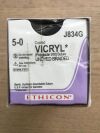 ETHICON J834G Vicryl Coated Polyglactin 910 Suture Undyed Braided, 18in (12/Box)