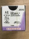 ETHICON J835G Vicryl* Coated Polyglactin 910 Suture Undyed Braided, 18in (12/Box)