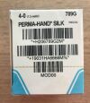 ETHICON 789G Perma-Hand Silk, 4-0 18in (12/Box) (x)