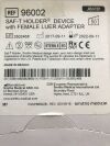 SMITH MEDICAL 96002 Jelco SAF-T Holder Device W/ Female Luer Adapter (50/Box) (X)