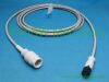 PANSWMED IBP-10024 compatible Comen IBP cables SPO2 Probe