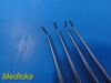 JARIT 4X  285-227 Adson Dura Hook, Blunt, Right Angled, 7mm, 7-7/8
