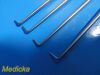 JARIT 4X  285-227 Adson Dura Hook, Blunt, Right Angled, 7mm, 7-7/8