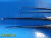 V. MUELLER Lot of 4  AU5695 & No Cat # Assorted Hooks, Blunt