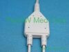 PANSWMED PTP-10011H compatible GE Medical dual heads temperature adapter cable SPO2 Probe