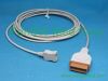 PANSWMED PTP-10011E compatible GE Medical temperature probe adapter cable SPO2 Probe