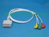 PANSWMED HOC-10026 compatible Mindray TM80 ECG leads SPO2 Probe