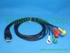PANSWMED HOC-10022 compatible Schiller MT101 ECG leads SPO2 Probe