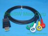 PANSWMED HOC-10022 compatible Schiller MT101 ECG leads SPO2 Probe