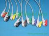 PANSWMED EKG-ADP-1 compatible adapter banana 4mm to clip SPO2 Probe