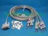 PANSWMED EKG-ADP-3 compatible adapter from banana 4mm to snap SPO2 Probe