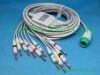 PANSWMED EKG-10068 compatible Schiller defigard 5000 ecg cable SPO2 Probe
