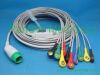 PANSWMED EKG-10068 compatible Schiller defigard 5000 ecg cable SPO2 Probe