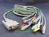 PANSWMED EKG-10067 compatible Mindray R3 R12 ecg cabl SPO2 Probe