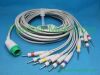 PANSWMED EKG-10065 compatible Innomed ECG cable ten leads SPO2 Probe