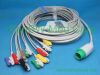 PANSWMED EKG-10065 compatible Innomed ECG cable ten leads SPO2 Probe