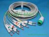 PANSWMED EKG-10065 compatible Innomed ECG cable ten leads SPO2 Probe