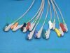 PANSWMED EKG-10063 compatible CU medical ECG cable ten leads SPO2 Probe