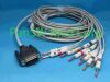 PANSWMED EKG-10061 compatible new Zoncare ECG cable ten leads SPO2 Probe