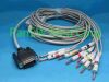 PANSWMED EKG-10061 compatible new Zoncare ECG cable ten leads SPO2 Probe