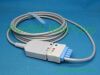 PANSWMED XDX-10063 compatible Siemens Drager ECG extension cable SPO2 Probe